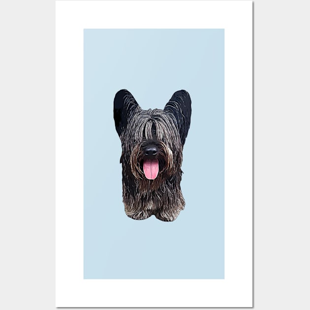 Skye Terrier Wall Art by ElegantCat